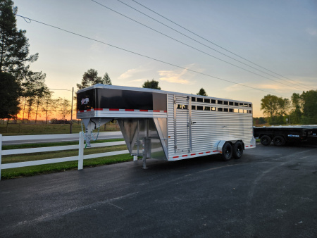 New 2026 Frontier Trailers 7X20LIVESTOCK Stock / Stock Combo Trailer