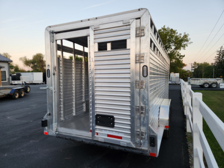 New 2026 Frontier Trailers 7X20LIVESTOCK Stock / Stock Combo Trailer