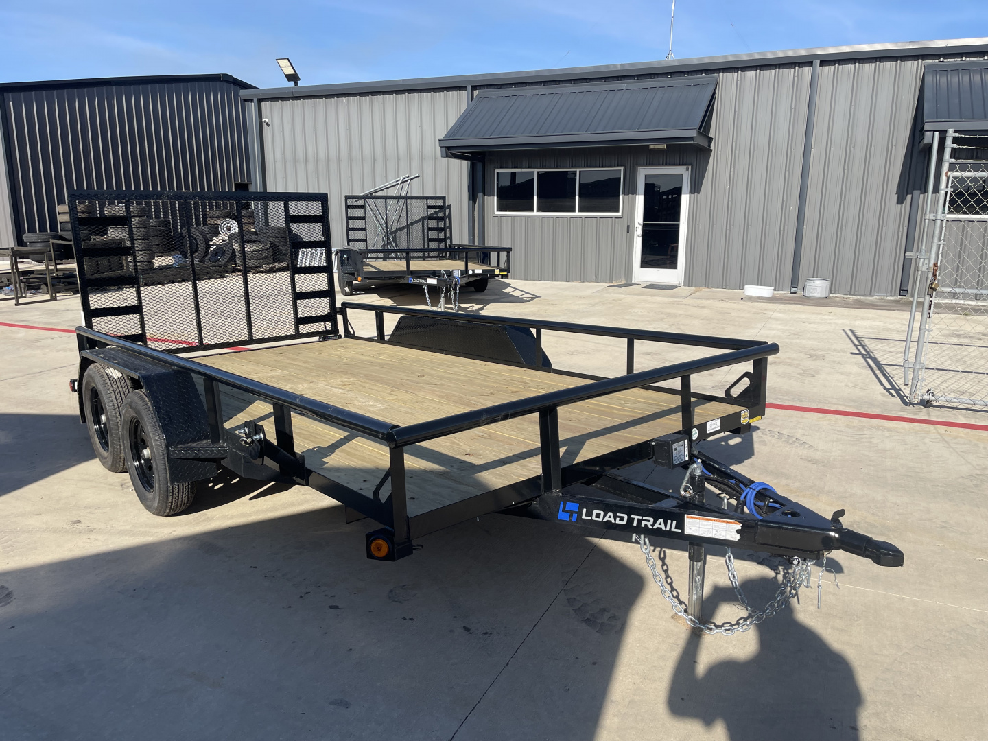 New 2026 Load Trail 83X14 4' GATE Utility Trailer