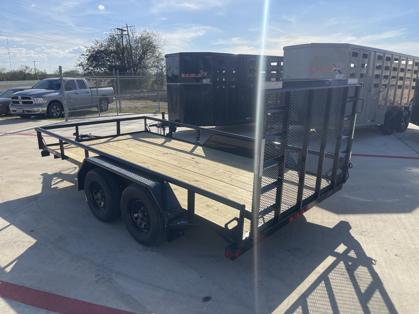 New 2026 Load Trail 83X14 4' GATE Utility Trailer