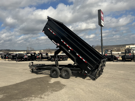 New 2026 PJ 83 x16' BP Tandem Axle Low Pro High Side Dump w/ 48  Sides – DM