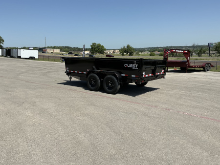 New 2026 PJ 83"x14' BP Tandem Axle Dump w/ 24" Sides – D7