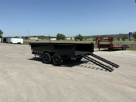 New 2026 PJ 83"x14' BP Tandem Axle Dump w/ 24" Sides – D7