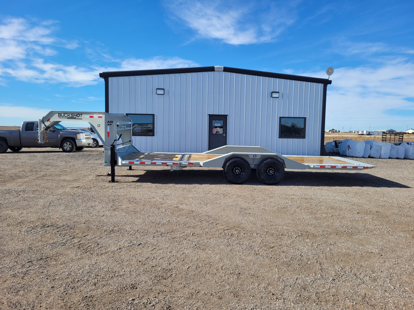 New 2026 Buckshot 102" x 24' Gooseneck Tilt Trailer