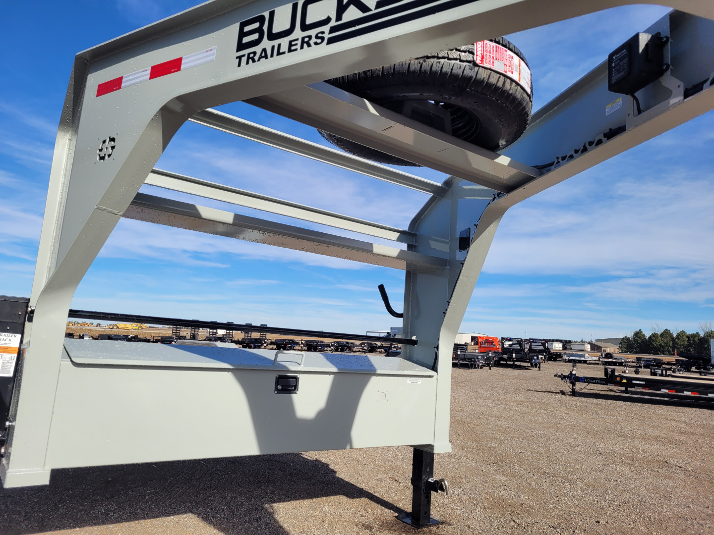 New 2026 Buckshot 102" x 24' Gooseneck Tilt Trailer