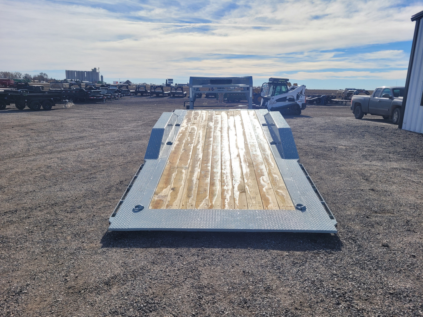 New 2026 Buckshot 102" x 24' Gooseneck Tilt Trailer