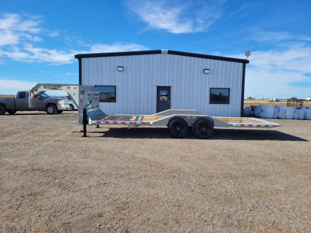 New 2026 Buckshot 102" x 24' Gooseneck Tilt Trailer