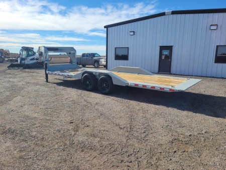 New 2026 Buckshot 102" x 24' Gooseneck Tilt Trailer
