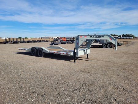 New 2026 Buckshot 102" x 24' Gooseneck Tilt Trailer
