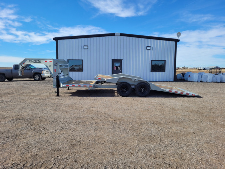 New 2026 Buckshot 102" x 24' Gooseneck Tilt Trailer