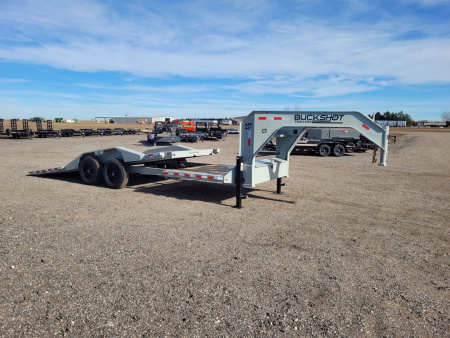New 2026 Buckshot 102  x 24' Gooseneck Tilt Trailer