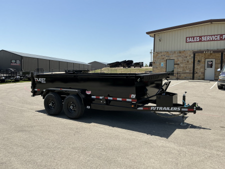 New 2026 PJ 83"x14' BP Tandem Axle Dump w/ 24" Sides – D7