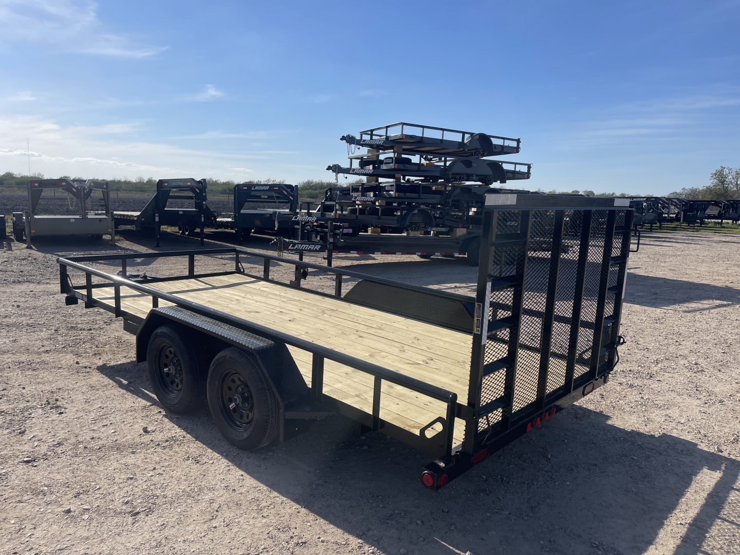 New 2026 Load Trail 83X16 4' GATE Utility Trailer