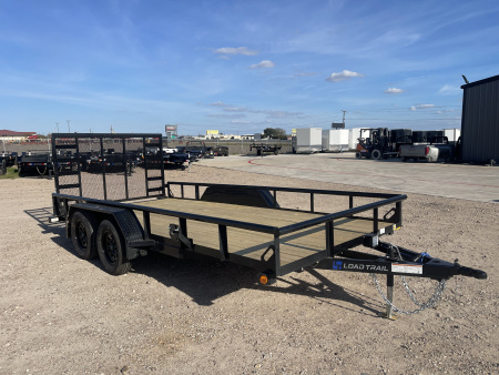 New 2026 Load Trail 83X16 4' GATE Utility Trailer