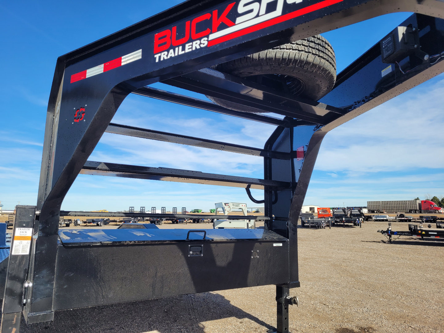New 2026 Buckshot 102" x 24' Gooseneck Tilt Trailer