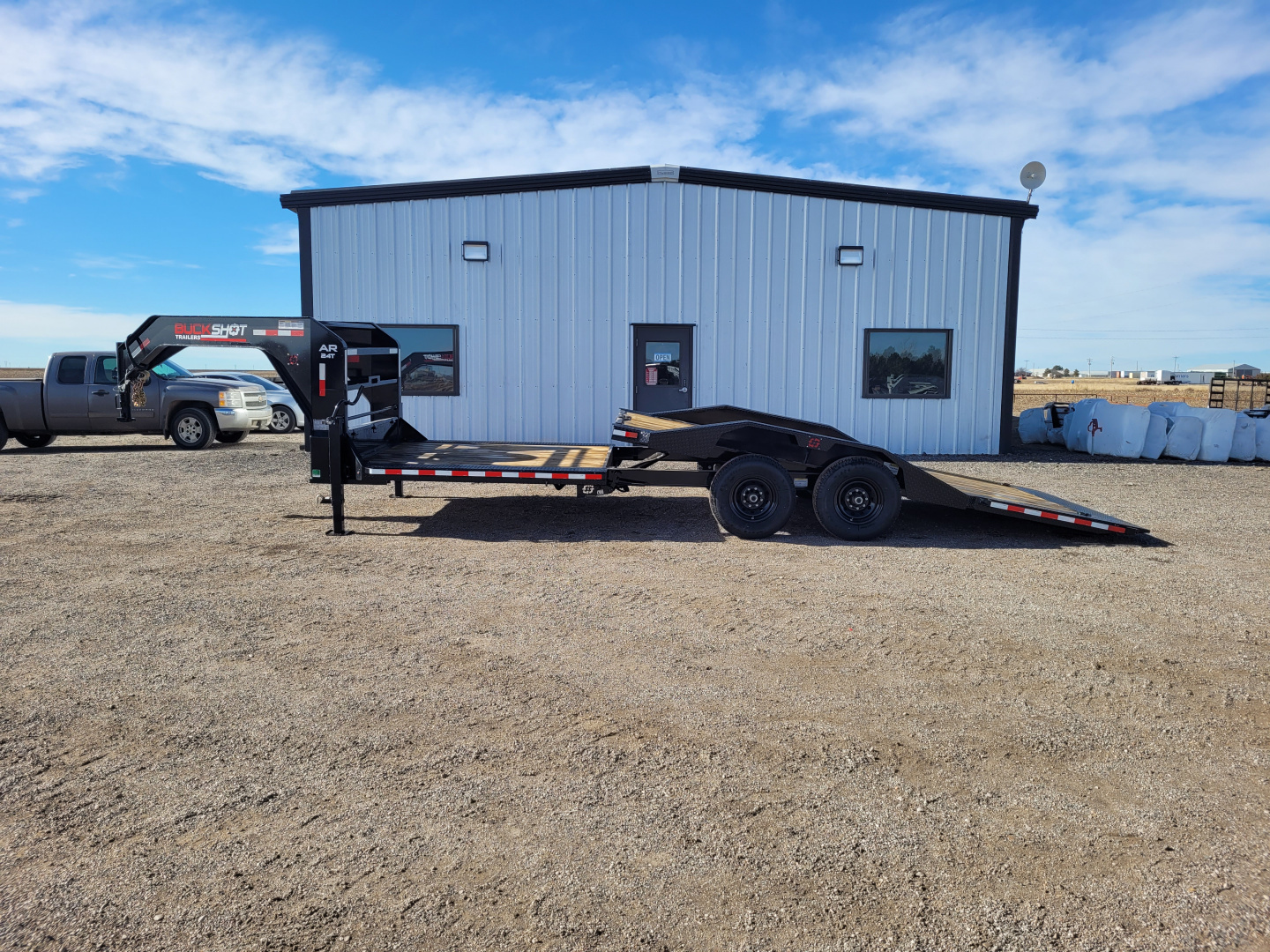 New 2026 Buckshot 102" x 24' Gooseneck Tilt Trailer