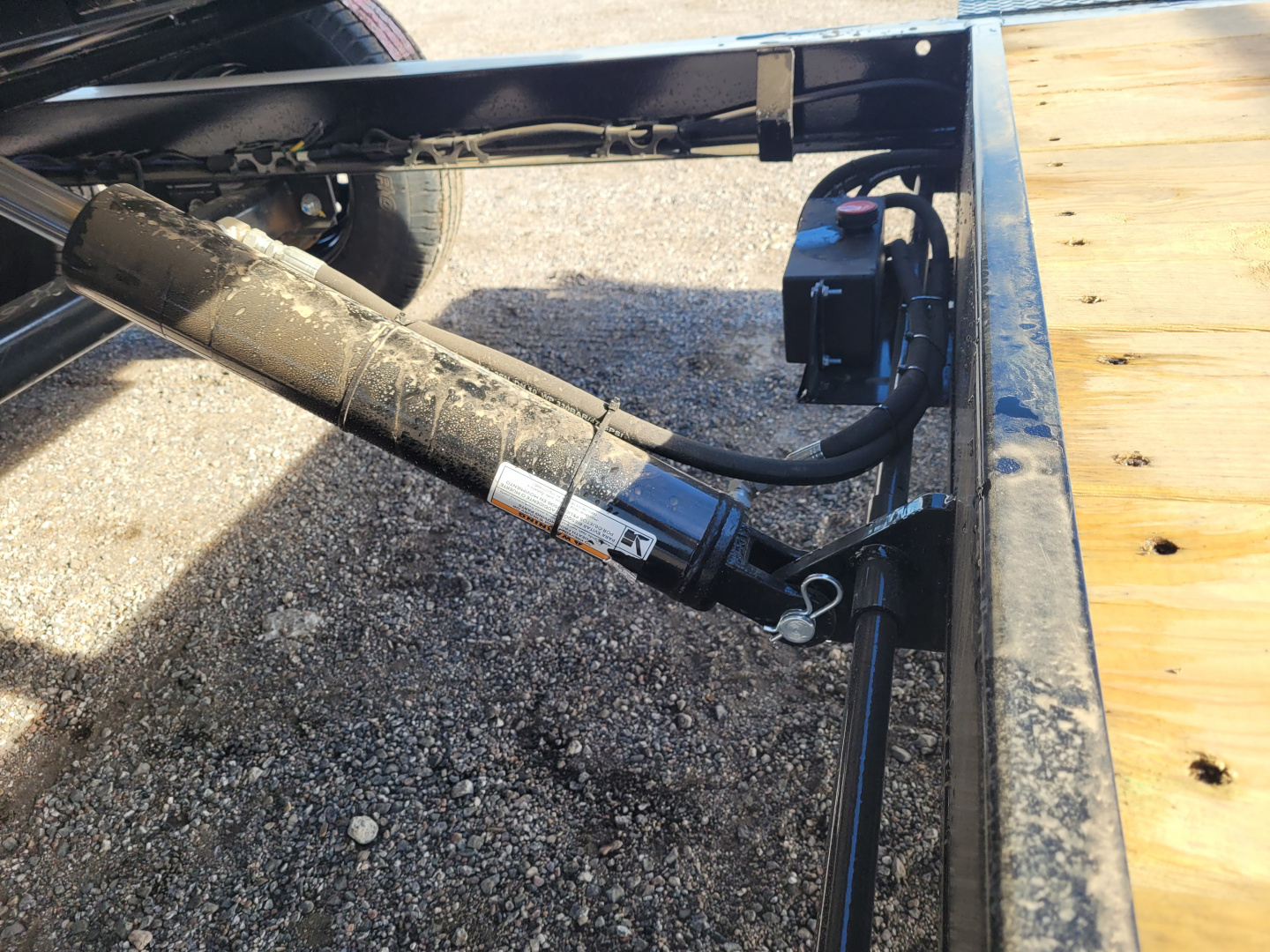 New 2026 Buckshot 102" x 24' Gooseneck Tilt Trailer