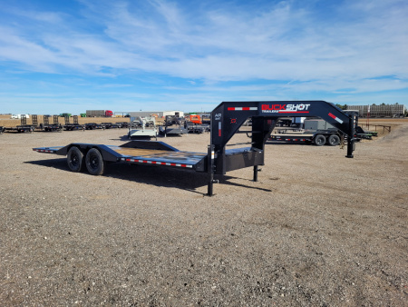 New 2026 Buckshot 102" x 24' Gooseneck Tilt Trailer