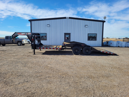 New 2026 Buckshot 102" x 24' Gooseneck Tilt Trailer