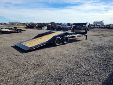 New 2026 Buckshot 102" x 24' Gooseneck Tilt Trailer