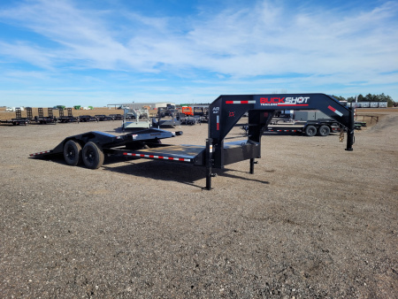 New 2026 Buckshot 102" x 24' Gooseneck Tilt Trailer