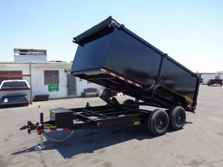 New 2026 BIG TEX Trailers * 14LX-14 P4 * 14Ft Tandem Axle 14k Dump Trailer w/ 4Ft Sides