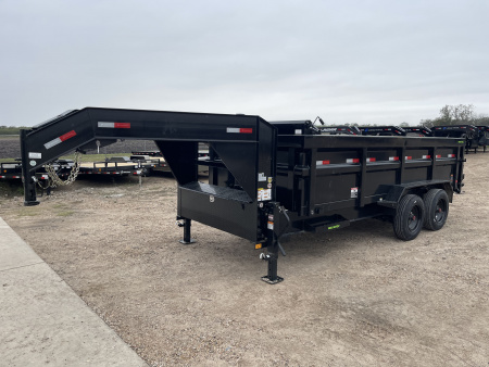 New 2026 Load Trail 83X16 GOOSNECK DUMP 3' SIDES 20K Dump Trailer