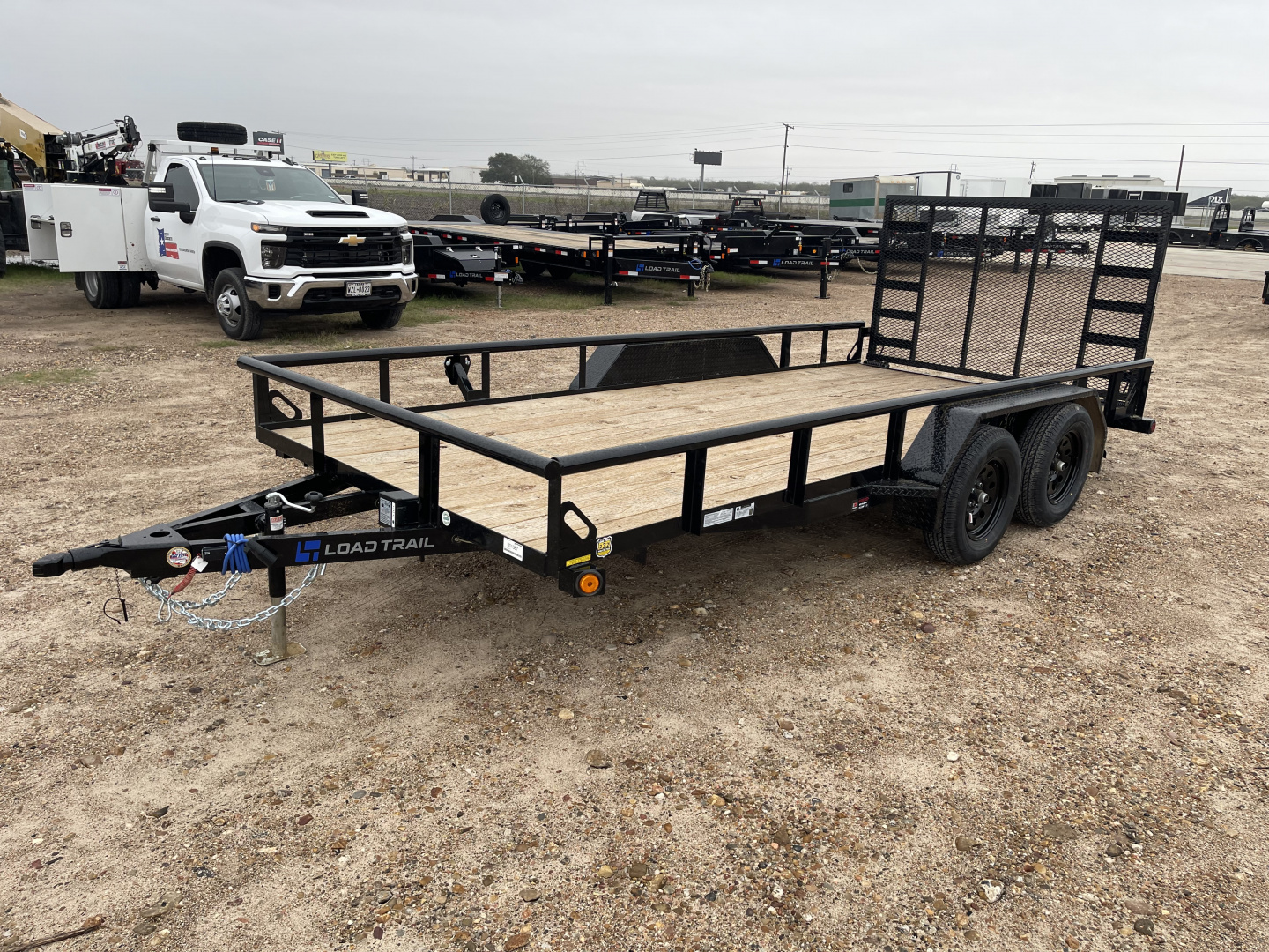 New 2026 Load Trail 83X16 4' GATE Utility Trailer