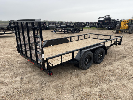 New 2026 Load Trail 83X16 4' GATE Utility Trailer