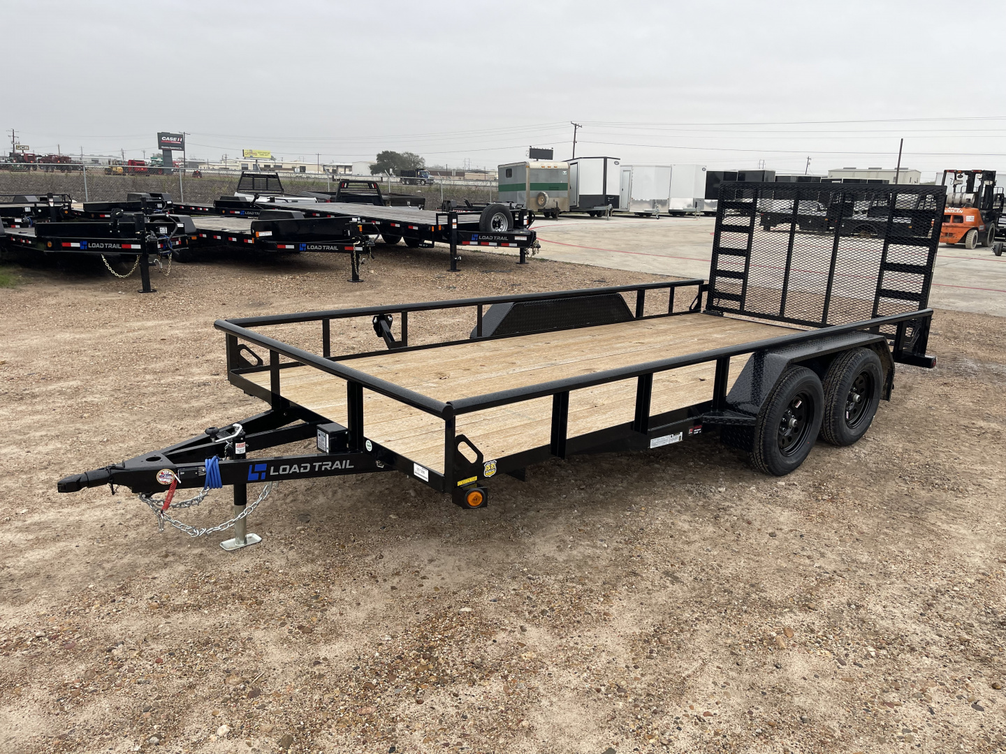 New 2026 Load Trail 83X16 4' GATE Utility Trailer