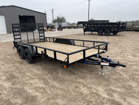 New 2026 Load Trail 83X16 4' GATE Utility Trailer