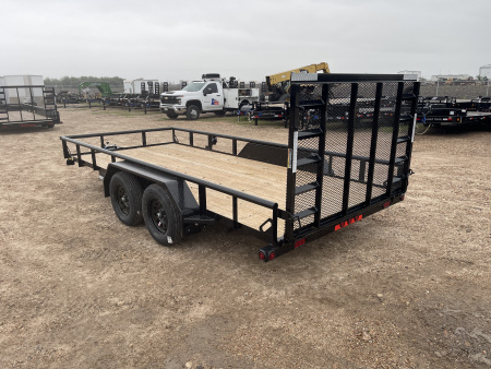 New 2026 Load Trail 83X16 4' GATE Utility Trailer