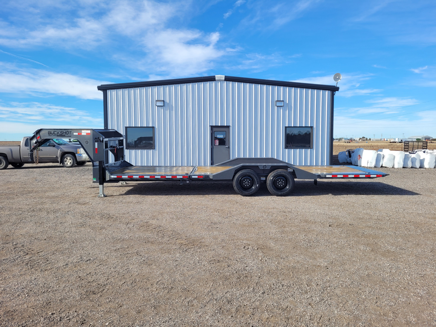 New 2026 Buckshot 102" x 26' Gooseneck Tilt Trailer W/8K Axles