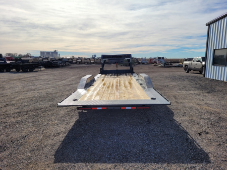 New 2026 Buckshot 102" x 26' Gooseneck Tilt Trailer W/8K Axles
