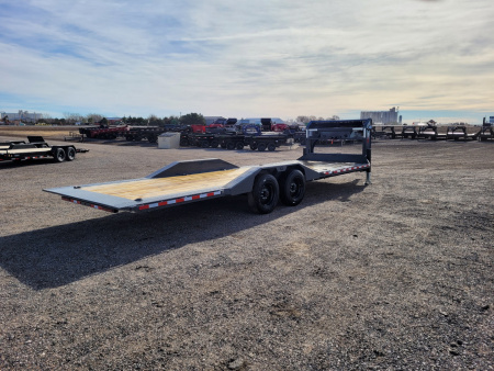 New 2026 Buckshot 102" x 26' Gooseneck Tilt Trailer W/8K Axles