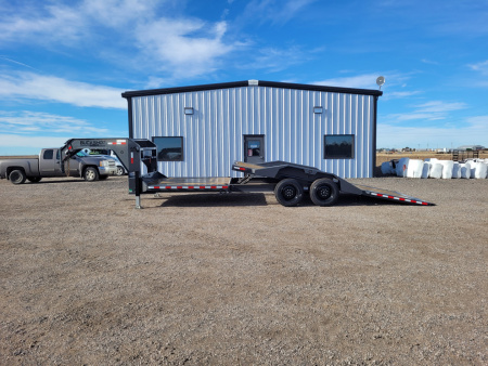 New 2026 Buckshot 102" x 26' Gooseneck Tilt Trailer W/8K Axles