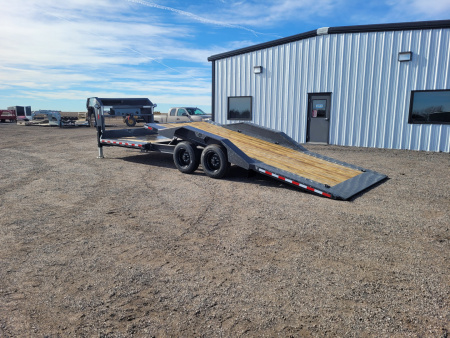 New 2026 Buckshot 102" x 26' Gooseneck Tilt Trailer W/8K Axles