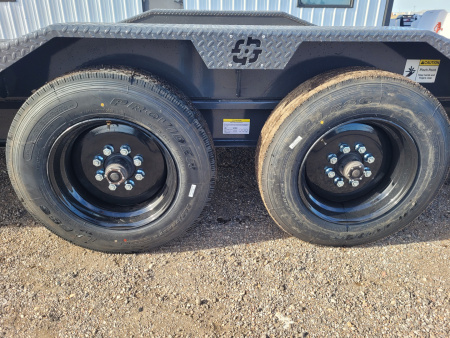 New 2026 Buckshot 102" x 26' Gooseneck Tilt Trailer W/8K Axles