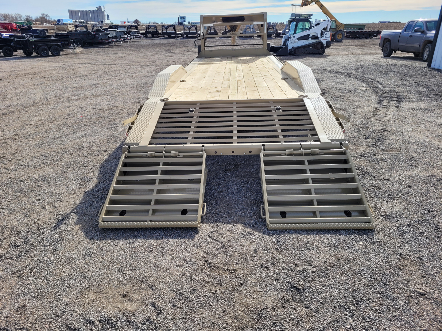 New 2026 Buckshot 102"x26' Gooseneck Equipment/Car Trailer