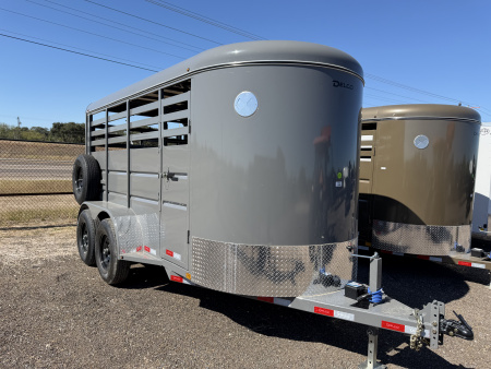 New 2026 Delco Trailers 6x14ft Stock / Stock Combo Trailer