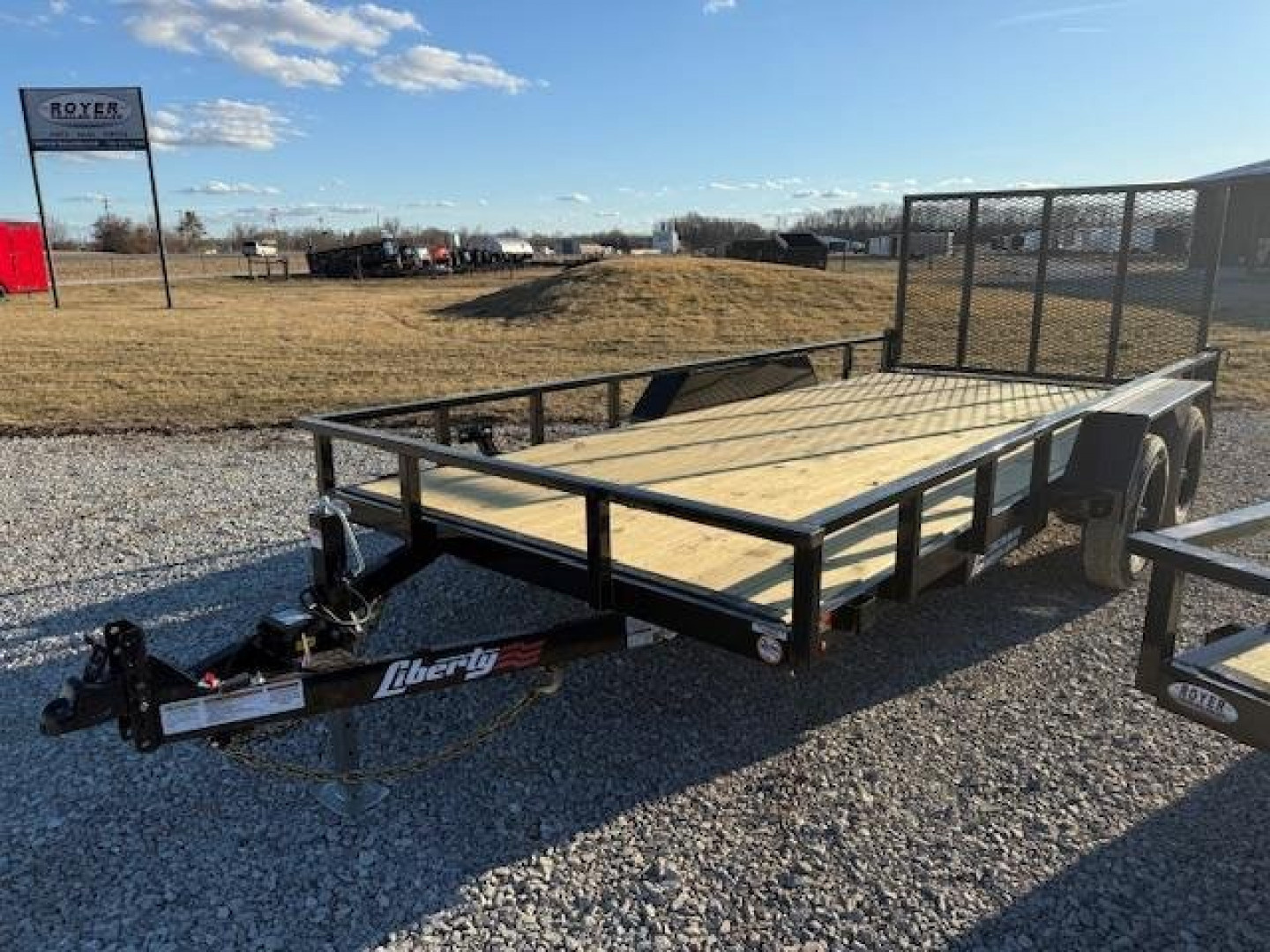 New 2026 Liberty 7X16 Utility Trailer