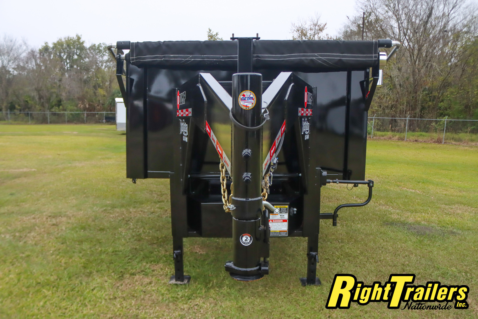 New 2026 8X20 U-DUMP GOOSENECK DUMP TRAILER