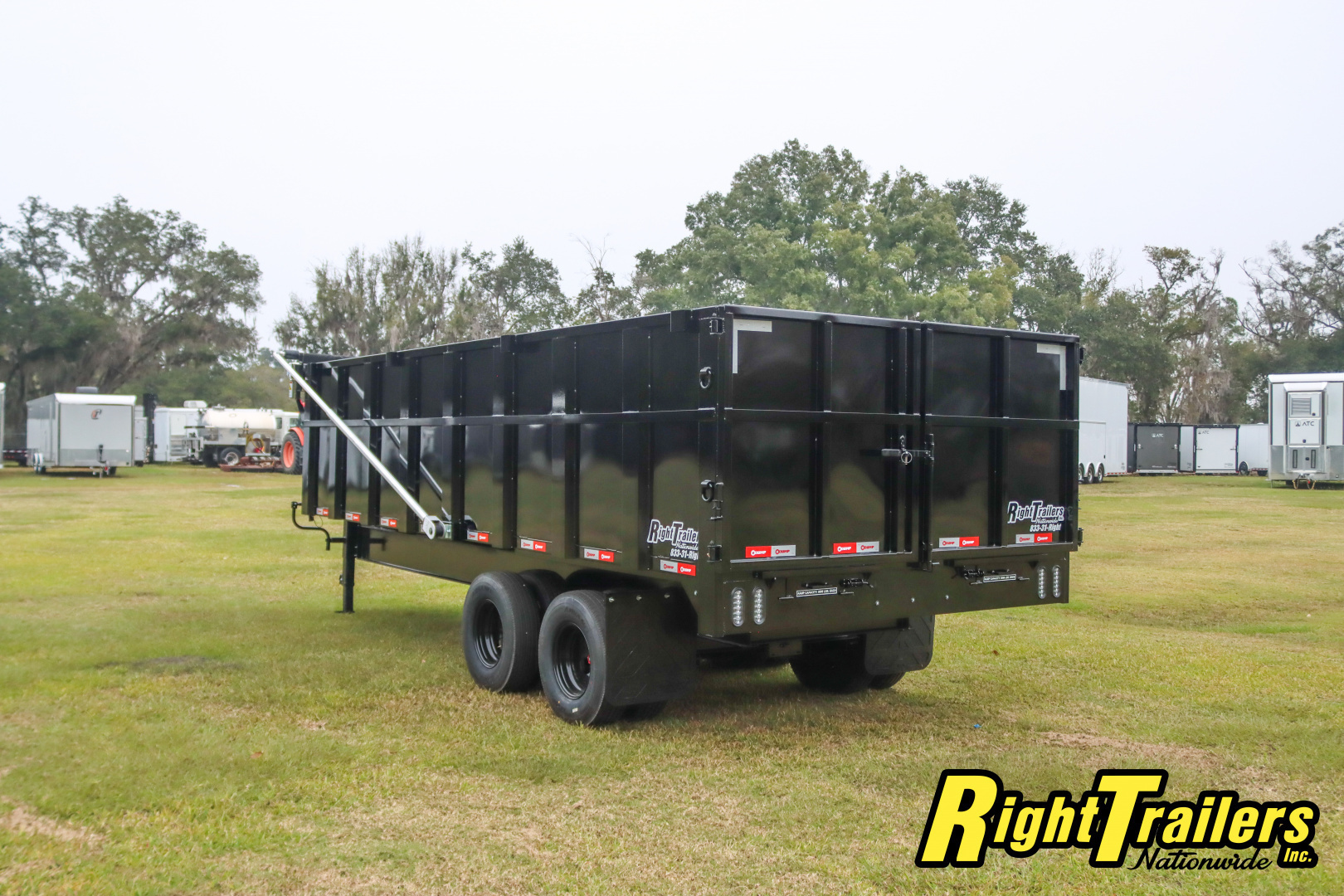New 2026 8X20 U-DUMP GOOSENECK DUMP TRAILER