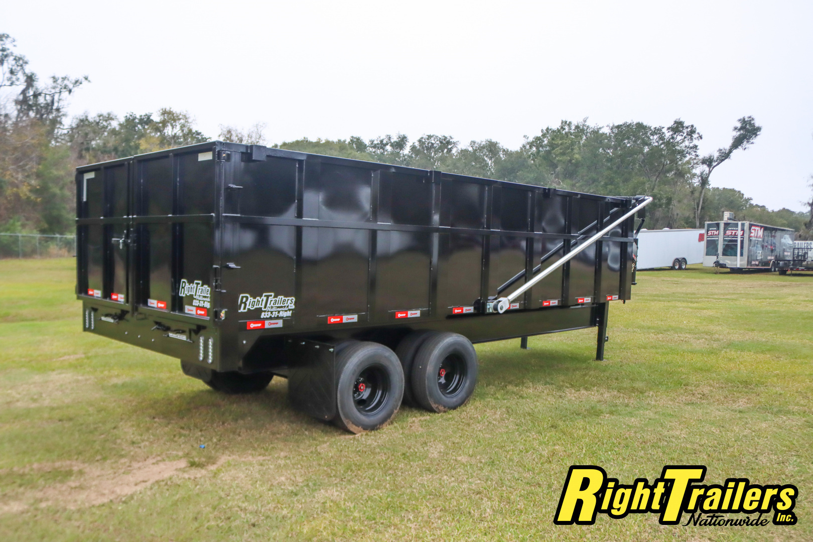 New 2026 8X20 U-DUMP GOOSENECK DUMP TRAILER