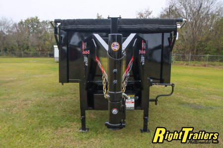 New 2025 8X20 U-DUMP GOOSENECK DUMP TRAILER