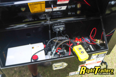 New 2025 8X20 U-DUMP GOOSENECK DUMP TRAILER