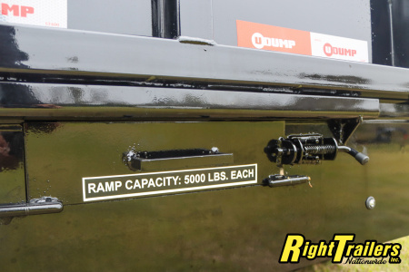 New 2025 8X20 U-DUMP GOOSENECK DUMP TRAILER