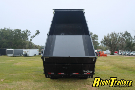 New 2025 8X20 U-DUMP GOOSENECK DUMP TRAILER