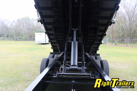 New 2025 8X20 U-DUMP GOOSENECK DUMP TRAILER