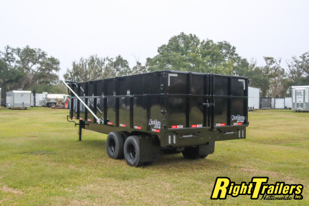 New 2025 8X20 U-DUMP GOOSENECK DUMP TRAILER